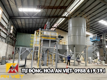 Dây chuyền sản xuất keo dán gạch 3-5 tấn/h
